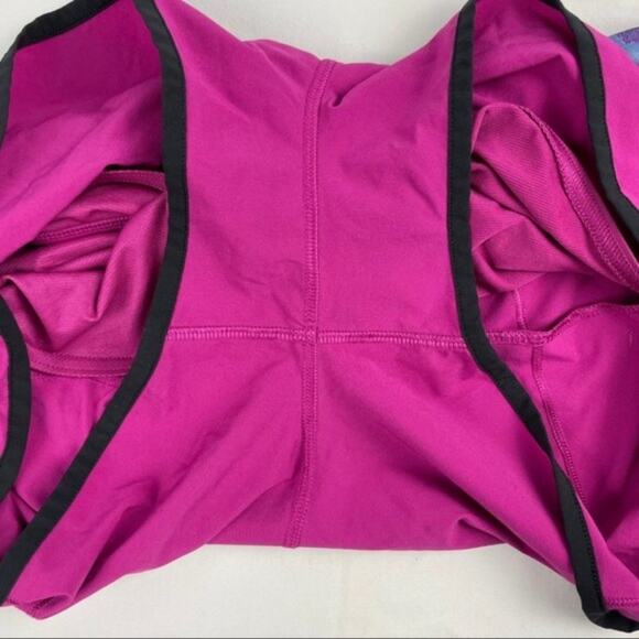 Lululemon Speed Short Raspberry Blooming Pixie Running Athletic Active Shorts 8 - Picture 5 of 8